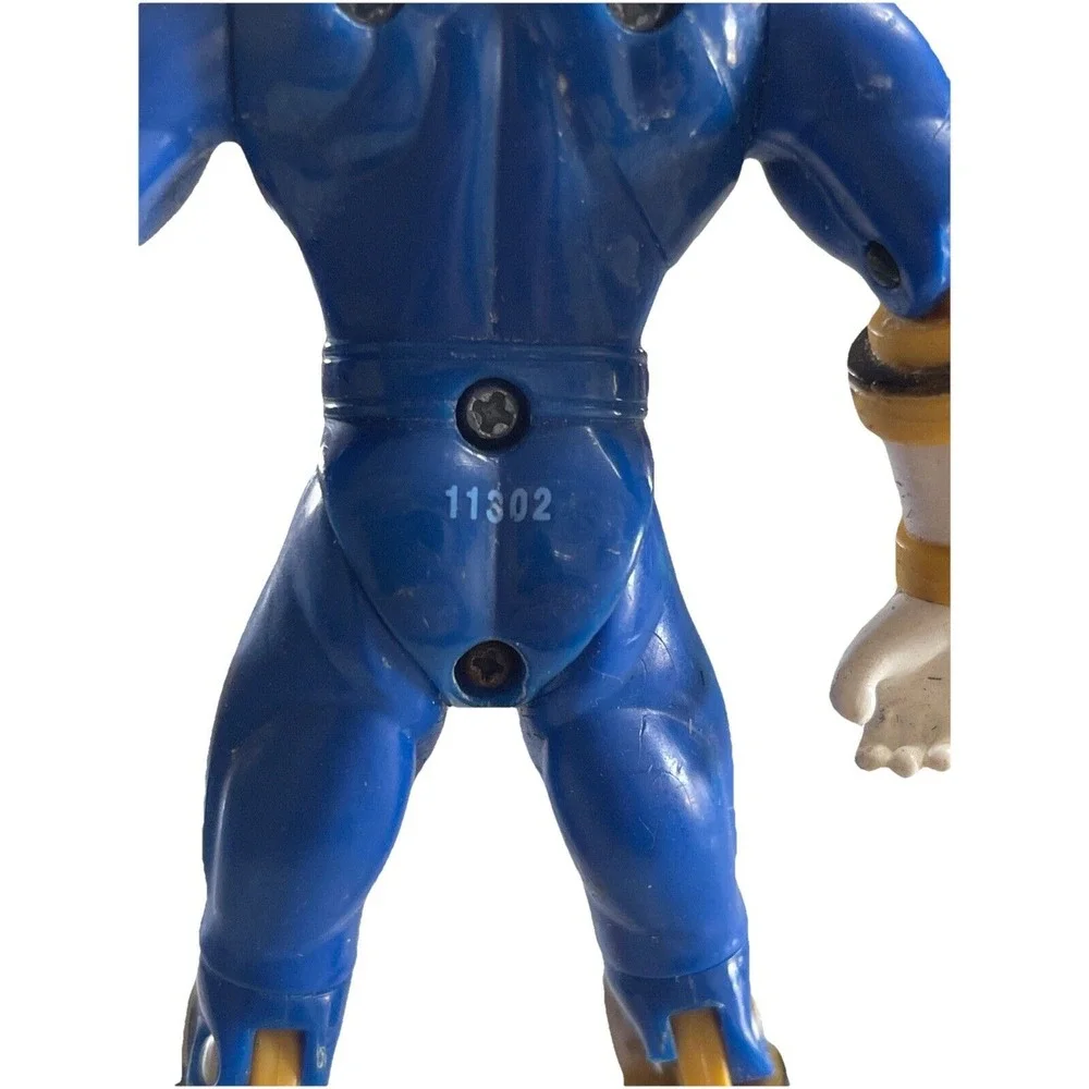VTG 2001 Power Rangers Wild‎ Force _ Blue Savage Cycle Ranger * Figure Only *